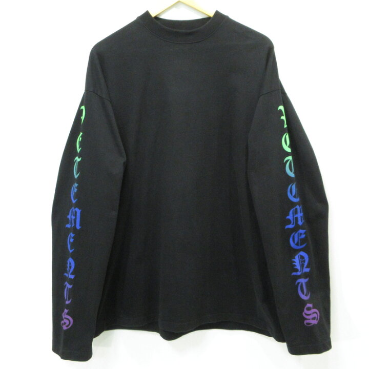 楽天市場】【中古】VETEMENTS | ヴェトモン Vetements Gothic Arm Logo 