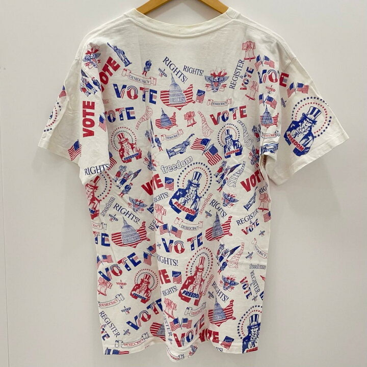 楽天市場】【中古】OLD | オールド VOTE 染み込みプリント 総柄 半袖T 