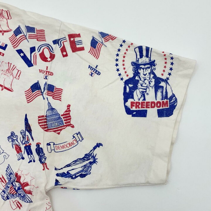 楽天市場】【中古】OLD | オールド VOTE 染み込みプリント 総柄 半袖T 