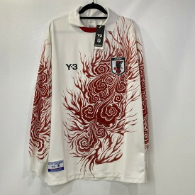 【中古】Y-3 | ワイスリー サッカー日本代表 CW 長袖Tシャツ 長袖Tシャツ JC7572 2025S/S ホワイト サイズ：L【姫路東店】
