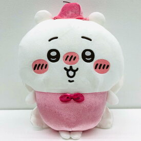 【中古】 ぬいぐるみ ちいかわ妖精なちいかわ ピンク BIGぬいぐるみ【加古川物流】