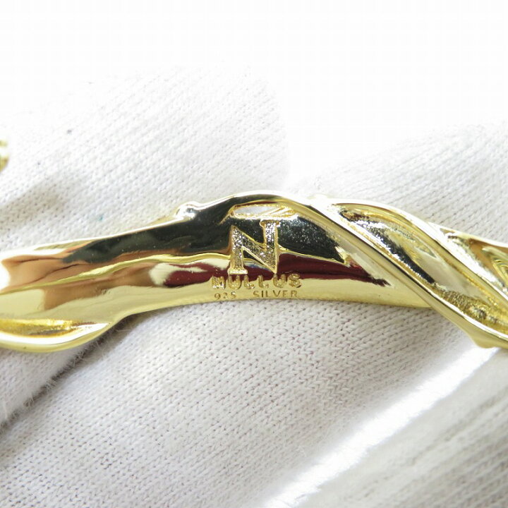 楽天市場】【中古】NULLUS | ヌルス SWORD & THORMS バングル ゴールド 