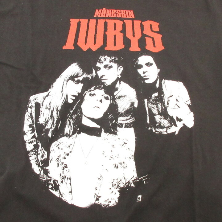 楽天市場】【中古】MANESKIN マネスキン IWBYS 半袖Tシャツ ブラック 
