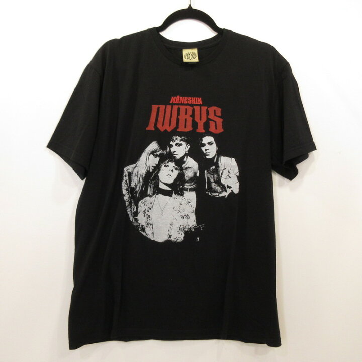 楽天市場】【中古】MANESKIN マネスキン IWBYS 半袖Tシャツ ブラック 