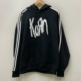 【中古】adidas | アディダス KORN HOODIE パーカー IN9102 ブラック サイズ：L【加古川店】