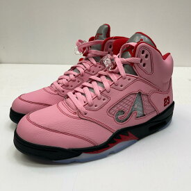 【中古】【代引不可】NIKE | ナイキ Awake NY × NIKE AIR JORDAN 5　0001/7,000　Bubblegum スニーカー dv4982-600 ピンク 29cm【加古川店】