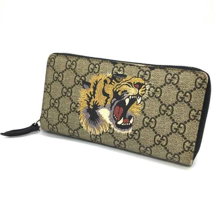 楽天市場】【中古】GUCCI | グッチ GGスプリーム タイガープリント 