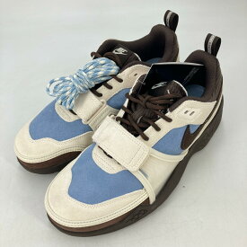 【中古】NIKE | ナイキ Travis Scott × Nike Zoom Field Jaxx スニーカー HQ3072-400 ブラウン 26cm【イオン広店】