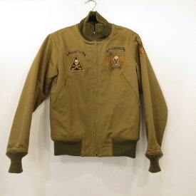 【中古】The REAL McCOY'S | ザリアルマッコイズ 31st BOMB SQ. ボンバージャケット MJ16105 ブラウン サイズ：S【姫路東店】