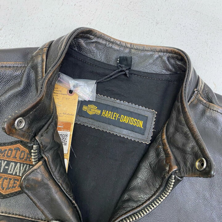楽天市場】【中古】HARLEY-DAVIDSON ハーレーダビットソン レザー 