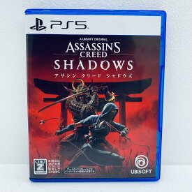 【中古】 ゲームソフト アサシンクリード シャドウズ スタンダードエディション プレイステーション5 アクションロールプレイング ELJM-30491【飾磨店】【代金引換不可・日時指定不可】【ネコポス発送】