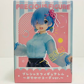 【中古】 レム～おでかけコーデver.～プレシャスフィギュア「Re：ゼロから始める異世界生活」