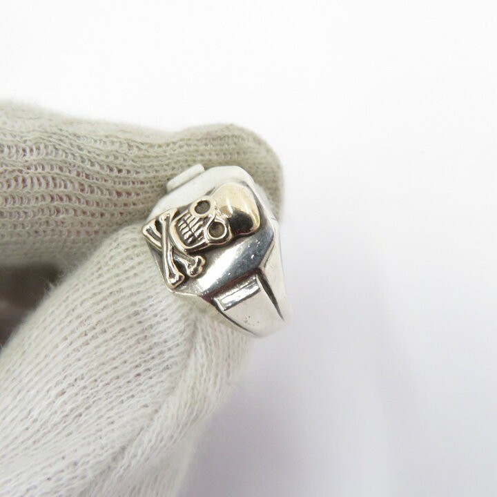 楽天市場】【中古】ATLAST&CO | アットラスト SKULL RING COMBI リング 