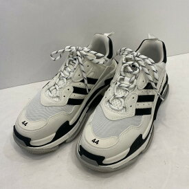 【中古】BALENCIAGA | バレンシアガ ×adidas originals TRIPLE S スニーカー 712821 2022S/S サイズ:29.0cm ホワイト【姫路東店】