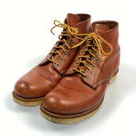 【中古】RED WING | レッドウィング 6INCH ROUND TOE BOOT ブーツ 9105 2011年製 26.5cm ブラウン【姫路…