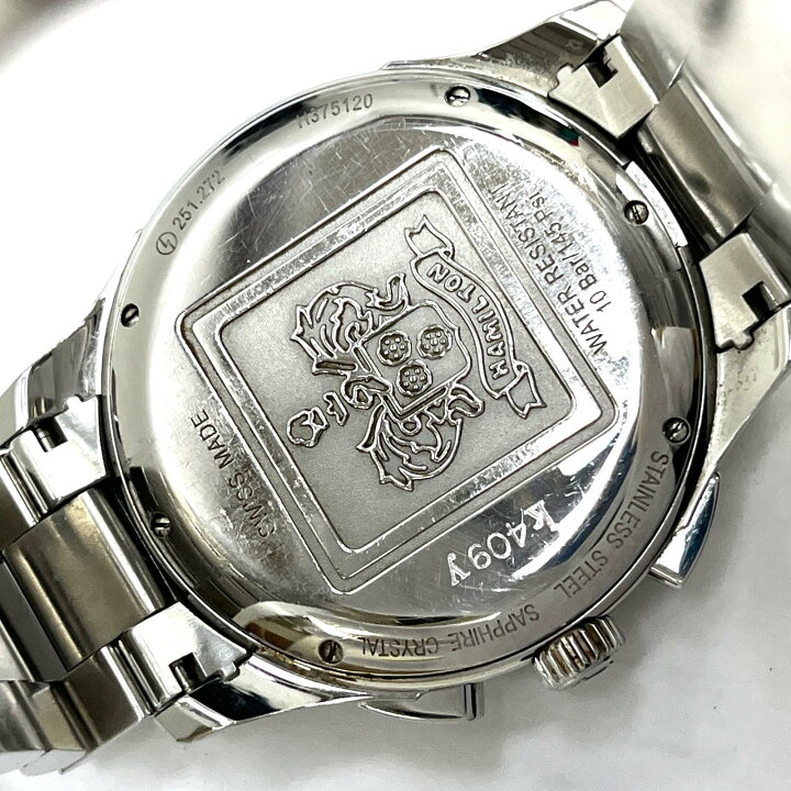 楽天市場】【中古】HAMILTON | ハミルトン ジャズマスター クロノ 
