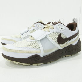 【中古】NIKE | ナイキ ZOOM FIELD JAXX Travis Scott ズーム フィールド ジャックス トラヴィス・スコット カクタスジャック スニーカー HQ3073-100 ブラウン サイズ：27.0cm【三重本店】