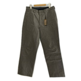 【中古】BROWN by 2-tacs | ブラウンバイツータックス Straight Slacks パンツ B30-P002 グレー サイズ：M【姫路東店】
