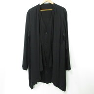 【中古】Yohji Yamamoto | ヨウジヤマモト Ground Y グラウンド ワイ SILICON JERSEY CREPE DE CHINE FRO…