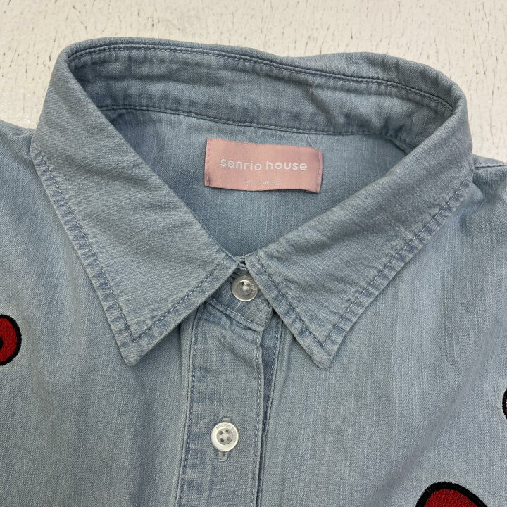 楽天市場】【中古】 sanrio house サガラ刺繍ワッペンオーバーデニム 