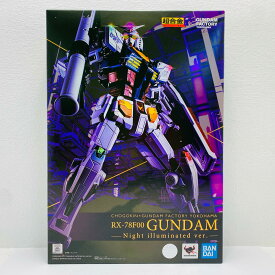 【中古】 超合金×GUNDAMFACTORY YOKOHAMA RX-78F00GUNDAM -Nightilluminated ver.- 「機動戦士ガンダム」 プレミアムバンダイ＆GUNDAM FACTORY YOKOHAMA限定