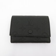 【中古】LOUIS VUITTON | ルイ・ヴィトン モノグラム シャドウ ヴィクター・ウォレット コンパクトウォレ…