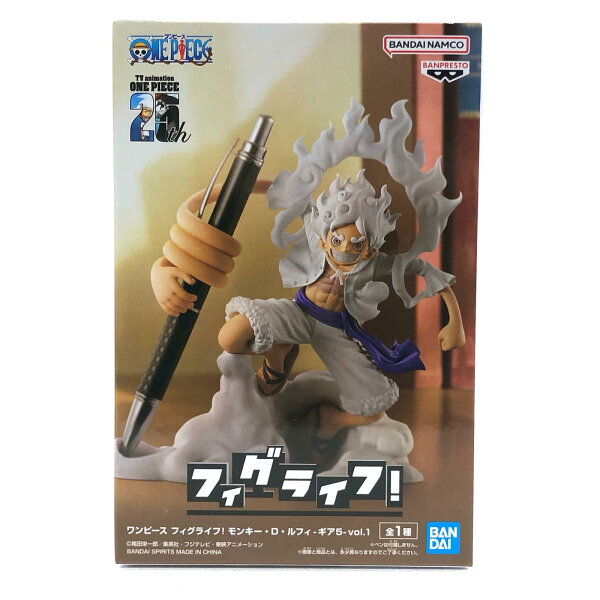 【中古】 ルフィ-ギア5-vol.1フィグライフ!「ワンピース」