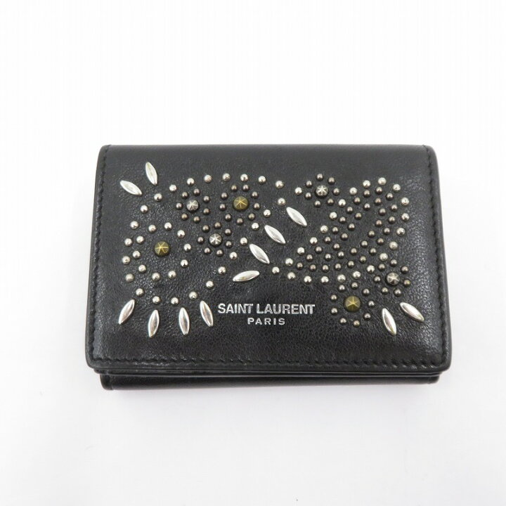 楽天市場】【中古】SAINT LAURENT | サンローラン ペイズリー スタッズ 