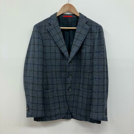 【中古】ISAIA | イザイア 3Bウールシルクテーラードジャケット テーラードジャケット【イオン広店】