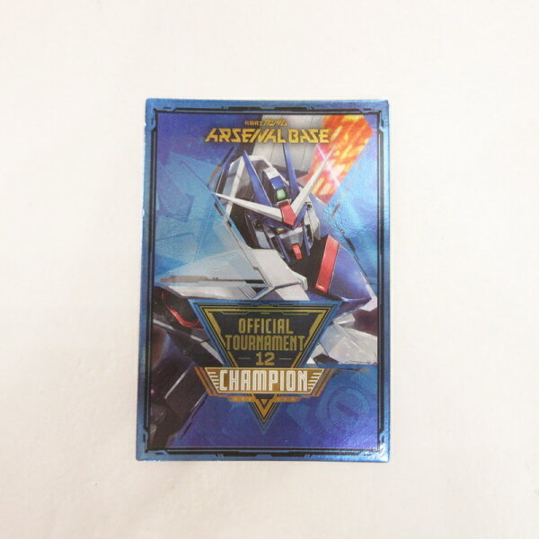 【中古】 ガンダムアーセナルベース オフィシャル トーナメント12 優勝 カード風【姫路東店】【代金引換不可・日時指定不可】【ポスト投函】