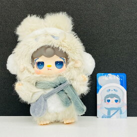 【中古】 YOOKI ぬいぐるみ Winter night bunny Yooki 温暖小兎 ぬいぐるみペンダント【加古川物流】