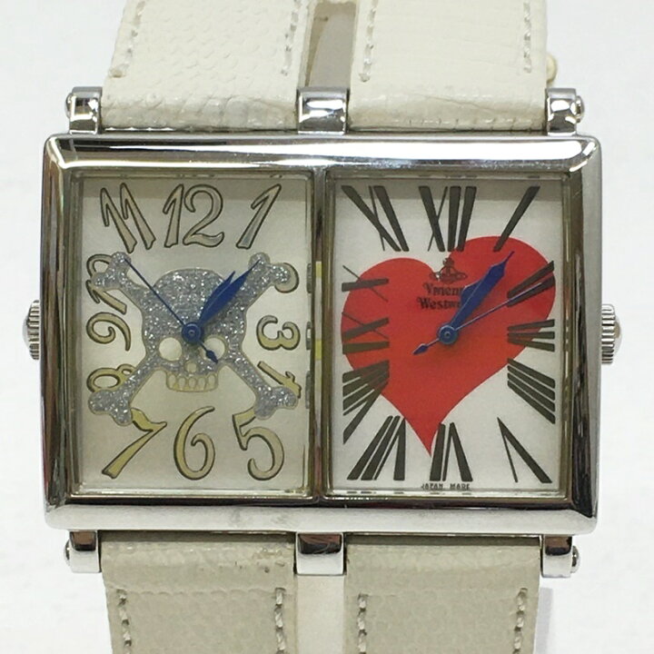 楽天市場】【中古】Vivienne Westwood ヴィヴィアンウエストウッド VW-8038 アナログクオーツ 革ベルト 時計 サイズ:- カラー:シルバー・ホワイト【f131】 : お宝市番館 楽天市場】【中古】Vivienne Westwood ヴィヴィアンウエストウッド VW-8038 アナログクオーツ 革ベルト 時計 サイズ:- カラー:シルバー・ホワイト【f131】 : お宝市番館