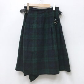 【中古】ONEILL オニール スカート サイズ：40 カラー：グリーン ラップスカート 巻きスカート O'Neil of Dublin【f112】