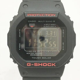 【中古】G-SHOCK ジーショック 時計 サイズ：- カラー：ブラック 2016年9月発売 Black & Red Series GW-5000HR【f131】