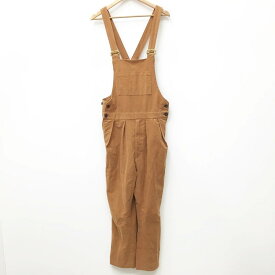 【中古】NEAT ニート オーバーオール サイズ：S カラー：ブラウン 21SS model:C/L Oxford Overall?【f107】