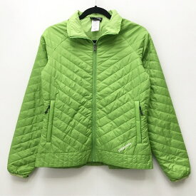 【中古】Patagonia パタゴニア ダウンジャケット サイズ：XS カラー：グリーン キルティングダウンジャケット 品番:31675FA11【f111】