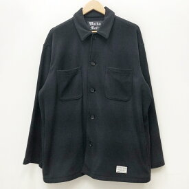 【中古】WACKOMARIA ワコマリア シャツジャケット サイズ：M カラー：柄：チェック 23FW 23FW-WMO-BL13 CHECK FLEECE SHIRT JACKET【f096】