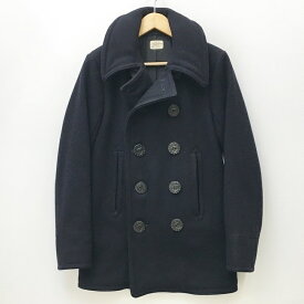 【中古】The REAL MCCOY'S リアルマッコイ Pコート サイズ：34 カラー：ネイビー MJ10116 US.NAVY PEA COAT WWII / アメカジ【f093】