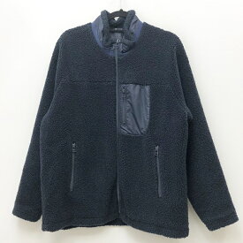 【中古】PAPAS+ / パパスフリース サイズ：L カラー：ネイビー D049CUJM006 / アメカジ【f093】