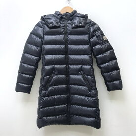 【中古】MONCLER モンクレール ダウンコート サイズ：10(140cm) カラー：ネイビー MOKA モカ 国内正規品 品番：E2954499005 68950【f112】