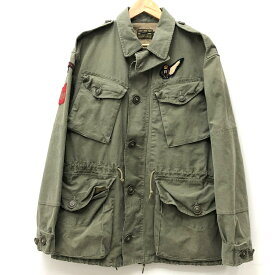 【中古】POLO RALPH LAUREN ポロラルフローレン ミリタリージャケット サイズ：L カラー：グリーン 国内正規品 J-4883A:FIELD JACKET / アメカジ【f093】