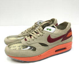 【中古】NIKE ナイキ CLOT クロットDD1870-100 AIR MAX 1 エア マックス 1 スニーカー サイズ：29cm カラー：マルチカラー【f126】