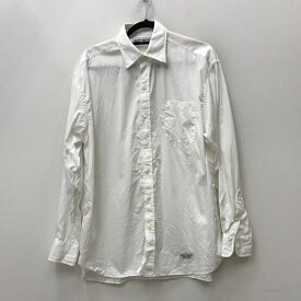 【中古】WACKOMARIA ワコマリア シャツ長袖 サイズ：M カラー：ホワイト 22SS 22SS-WMS-IP01 DRESS SHIRT【f104】