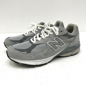 【中古】NEW BALANCE ニューバランス スニーカー サイズ：30cm カラー：グレー M990GY3　USA製 【f126】