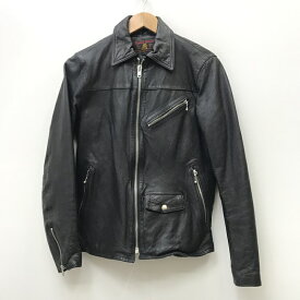 【中古】HYSTERIC GLAMOUR ヒステリックグラマー ライダースジャケット サイズ：S カラー：ブラック 0243LB01 ラムレザーライダース【f096】