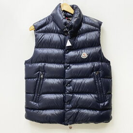 【中古】MONCLER モンクレール ダウンベスト サイズ：2 カラー：ネイビー 2022A/W H20911A00096 68950国内正規品 TIBB【f108】