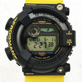 【中古】G-SHOCK ジーショック 時計 アナデジ 電波ソーラー カラー：イエロー GW-8200K-9JR Love The Sea And The Earth【f131】