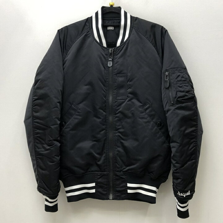 楽天市場】【中古】SEQUEL シークエル フライトジャケット サイズ：S 