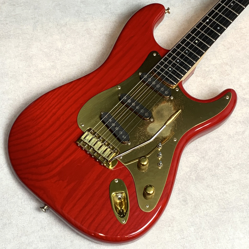楽天市場】Moon / 1982 Strat Style Custom Compo Lukather Red【中古