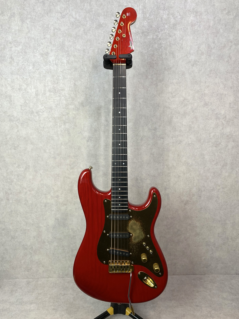 楽天市場】Moon / 1982 Strat Style Custom Compo Lukather Red【中古